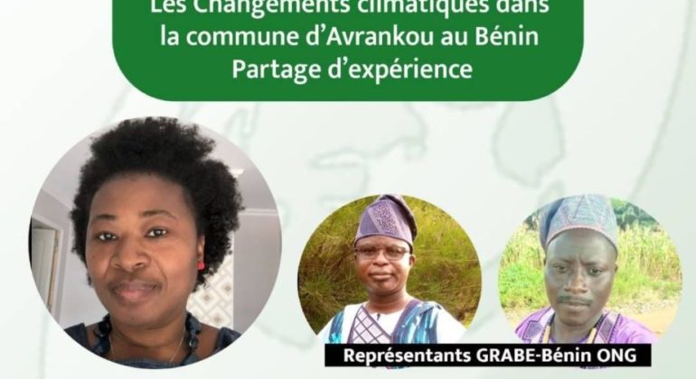 webinaire changement climatique