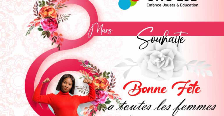 Happy womens day 8th march greeting card background